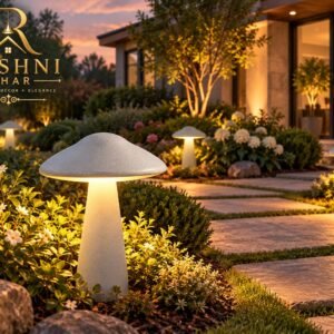 Modern Mushroom LED Garden Light