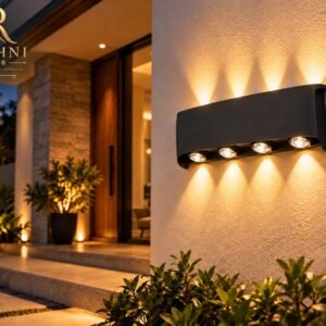 Modern Four-Beam Outdoor Wall Light