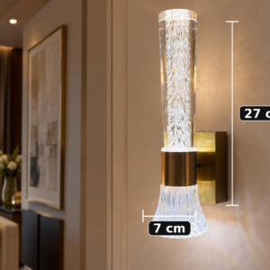 Luxury Crystal Torch Wall Light