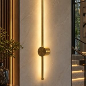 Modern Halo Linear LED Wall Light